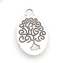 Italy chunky silver tree of life charm jewelry wholesale